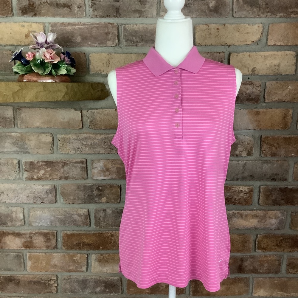 NIKE Tour Performance Dri-Fit Sleeveless Activewear Top 51